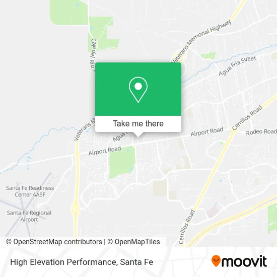 High Elevation Performance map