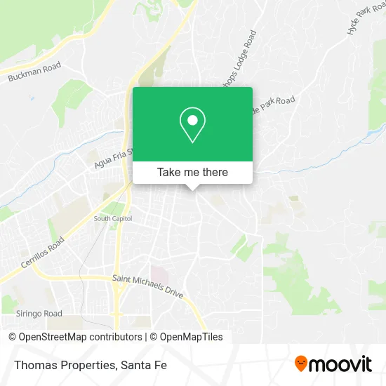 Thomas Properties map