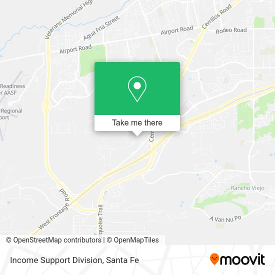 Income Support Division map