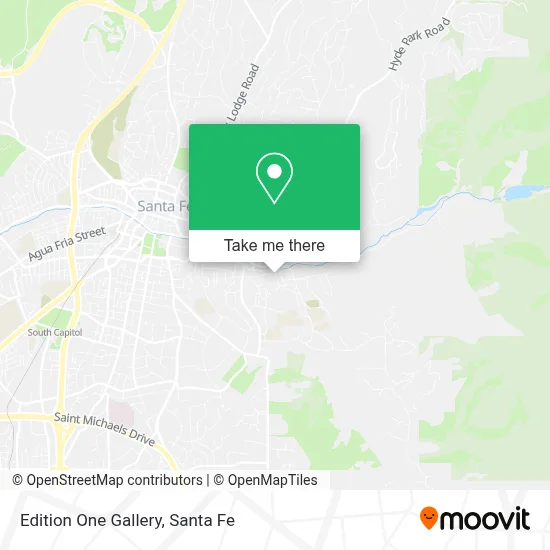 Edition One Gallery map
