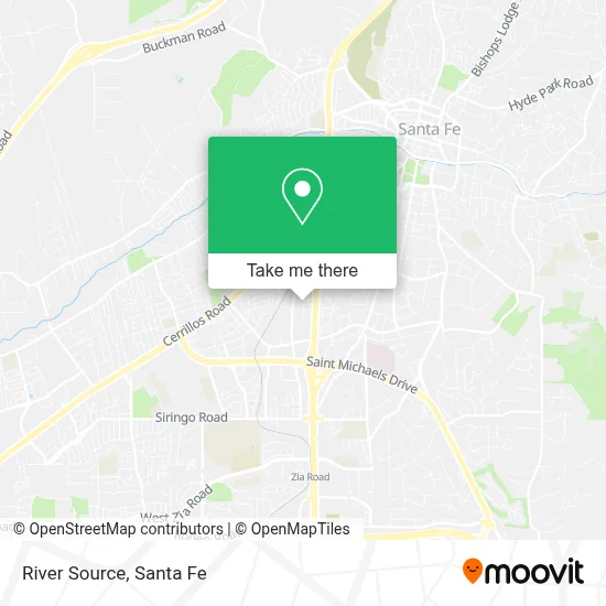 River Source map
