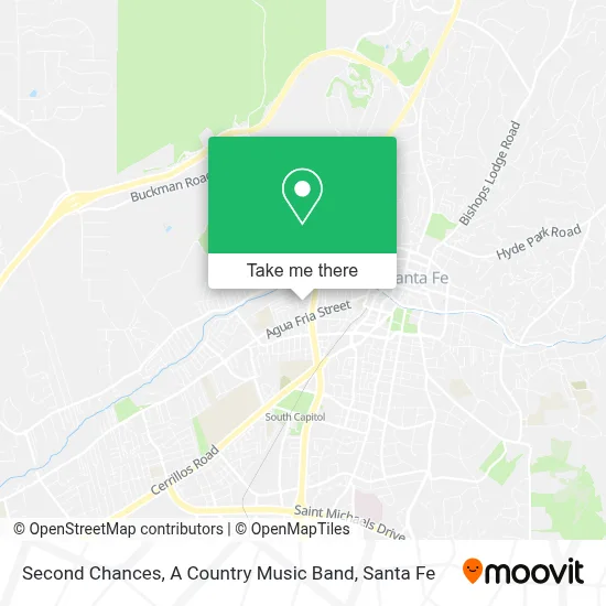 Second Chances, A Country Music Band map