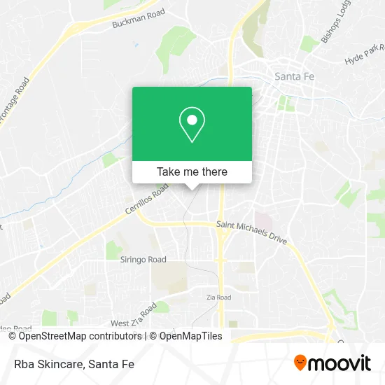 Rba Skincare map