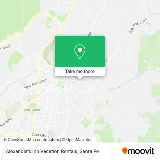 Alexander's Inn Vacation Rentals map