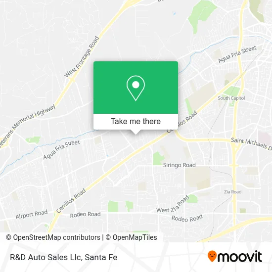 R&D Auto Sales Llc map