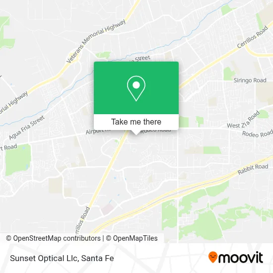 Sunset Optical Llc map