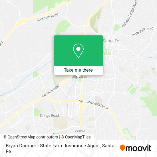 Bryan Doerner - State Farm Insurance Agent map