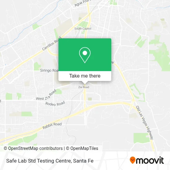 Safe Lab Std Testing Centre map