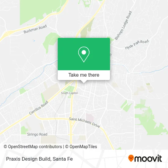 Praxis Design Build map