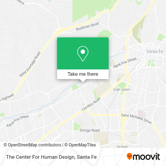 The Center For Human Design map