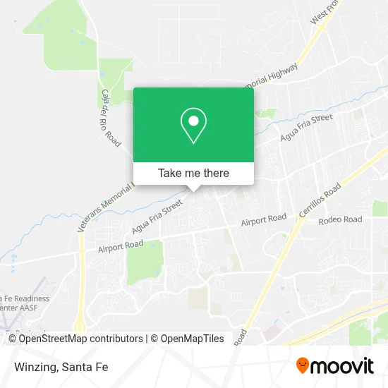 Winzing map