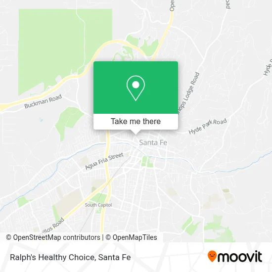 Ralph's Healthy Choice map