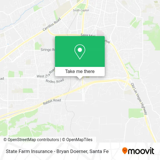 State Farm Insurance - Bryan Doerner map