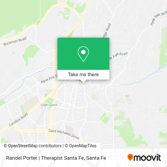 Randel Porter | Therapist Santa Fe map