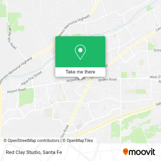 Red Clay Studio map