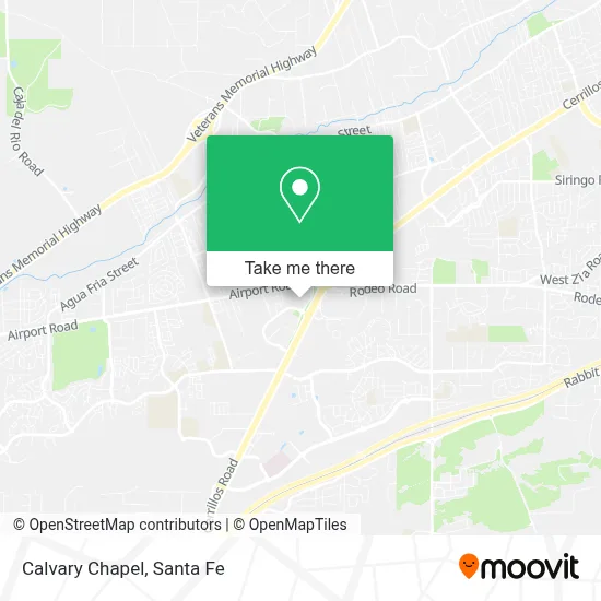 Calvary Chapel map