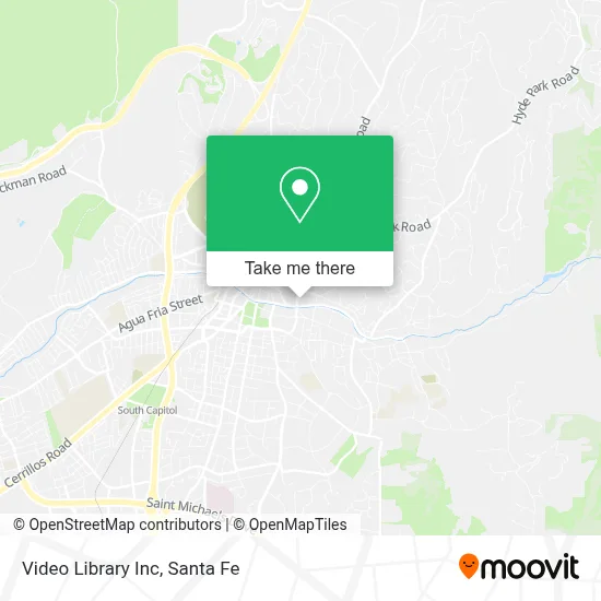 Video Library Inc map