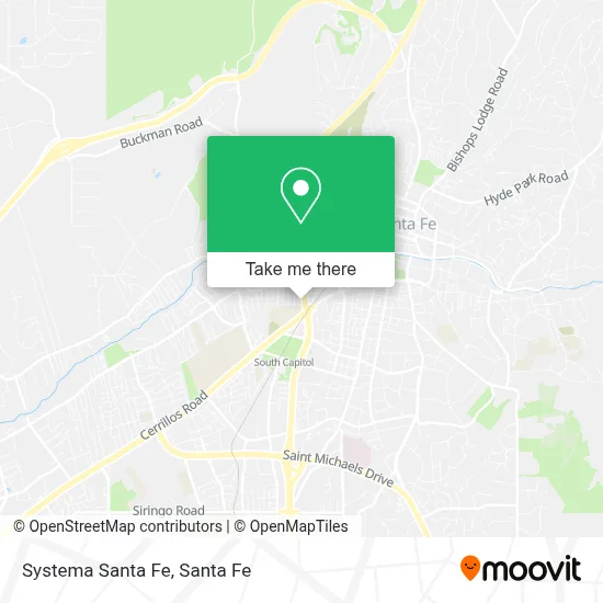 Systema Santa Fe map