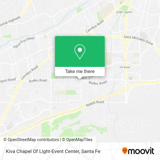 Kiva Chapel Of Light-Event Center map