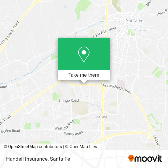 Handell Insurance map