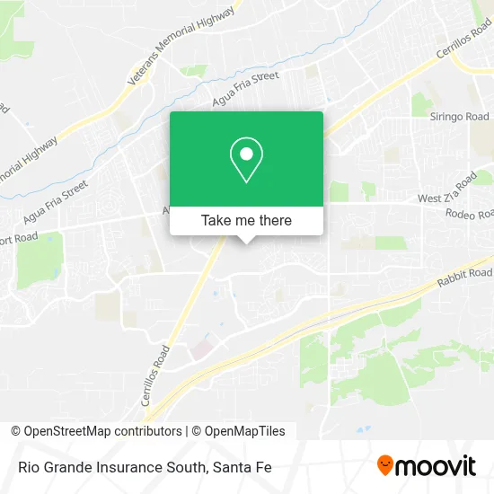 Rio Grande Insurance South map