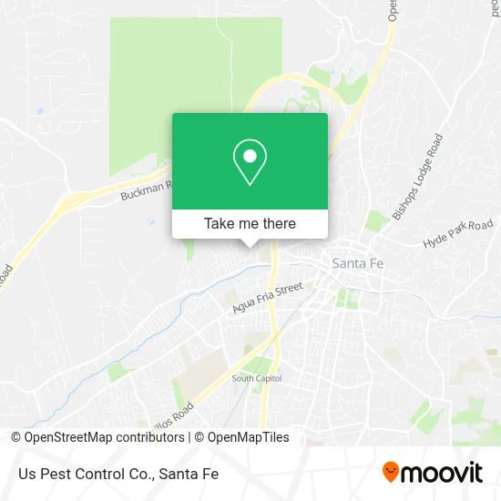 Us Pest Control Co. map