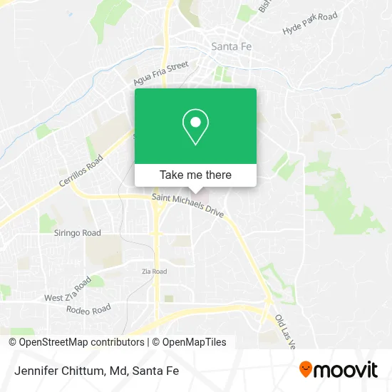 Jennifer Chittum, Md map