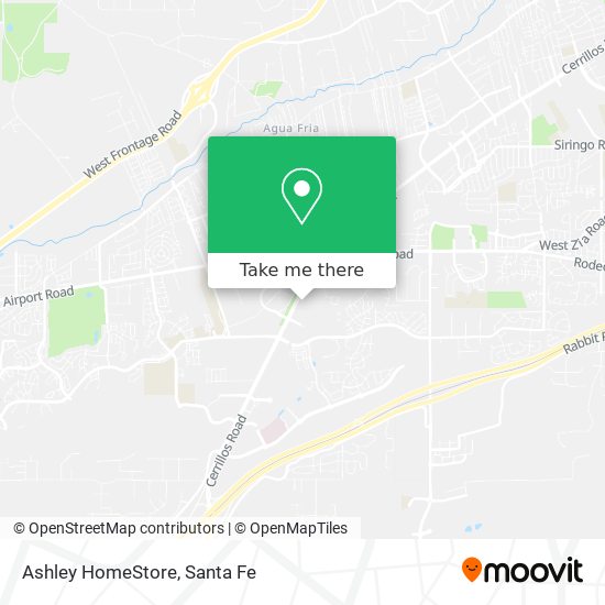 Mapa de Ashley HomeStore