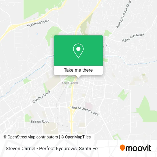 Mapa de Steven Carnel - Perfect Eyebrows