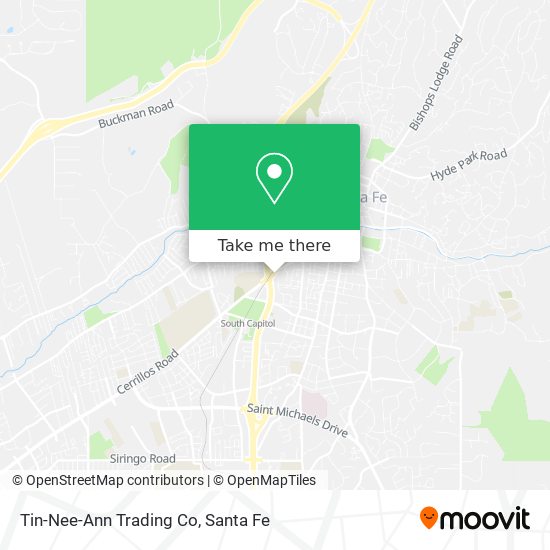 Tin-Nee-Ann Trading Co map