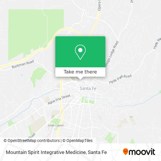 Mountain Spirit Integrative Medicine map