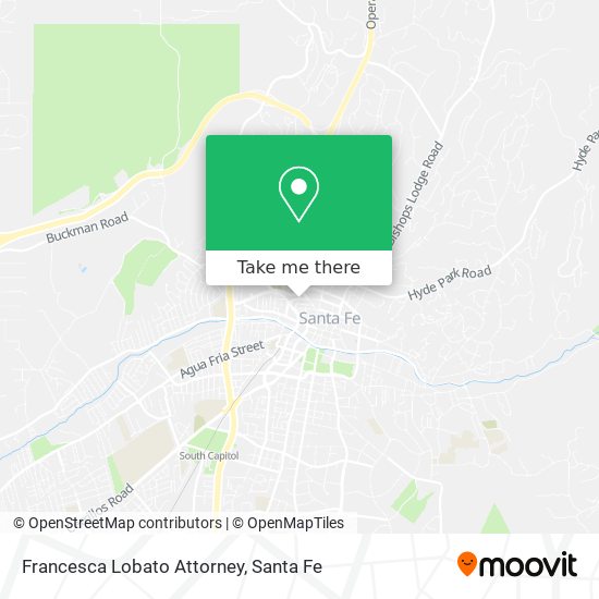 Francesca Lobato Attorney map