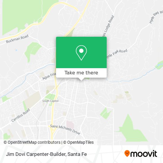 Jim Dovi Carpenter-Builder map