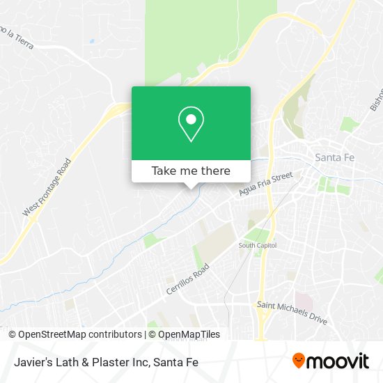 Javier's Lath & Plaster Inc map