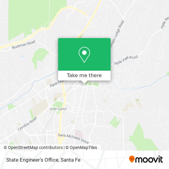 State Engineer's Office map