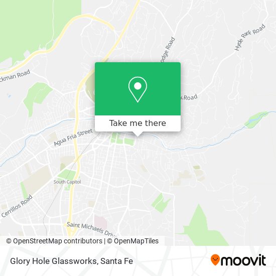 Glory Hole Glassworks map
