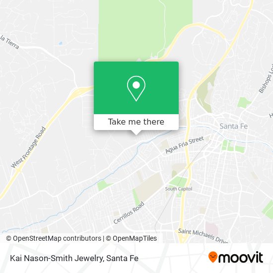 Kai Nason-Smith Jewelry map