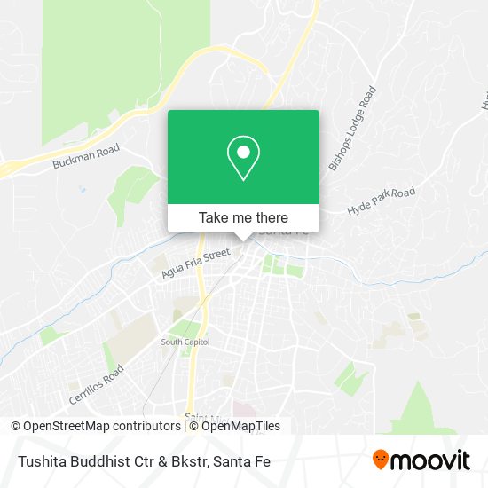 Mapa de Tushita Buddhist Ctr & Bkstr