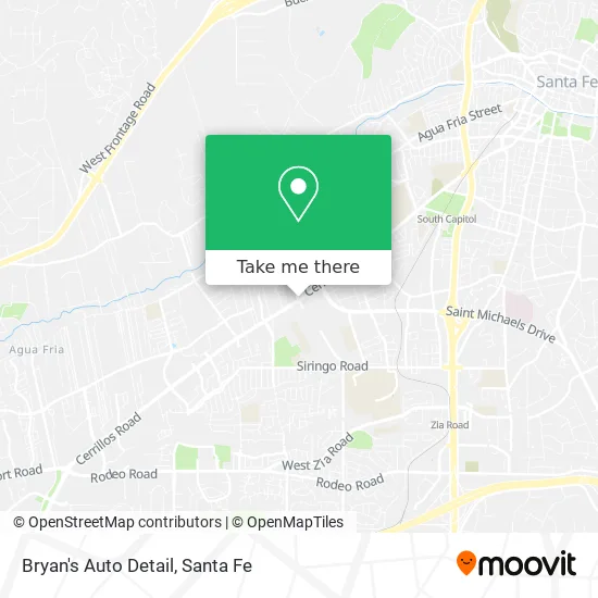Bryan's Auto Detail map