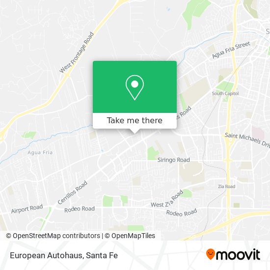 Mapa de European Autohaus