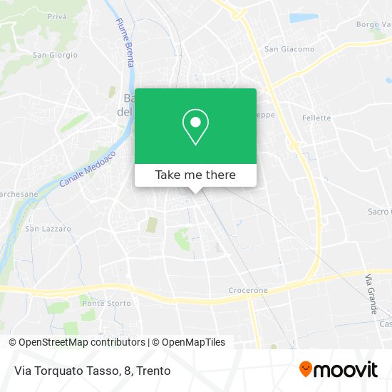 Via Torquato Tasso, 8 map