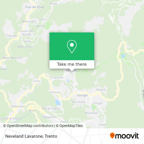 Neveland Lavarone map