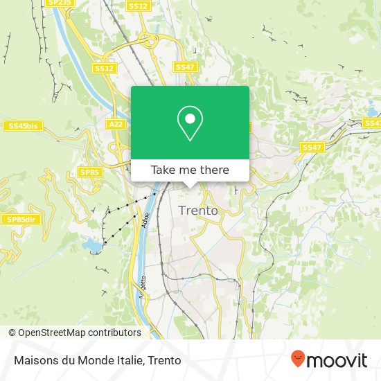 Maisons du Monde Italie map