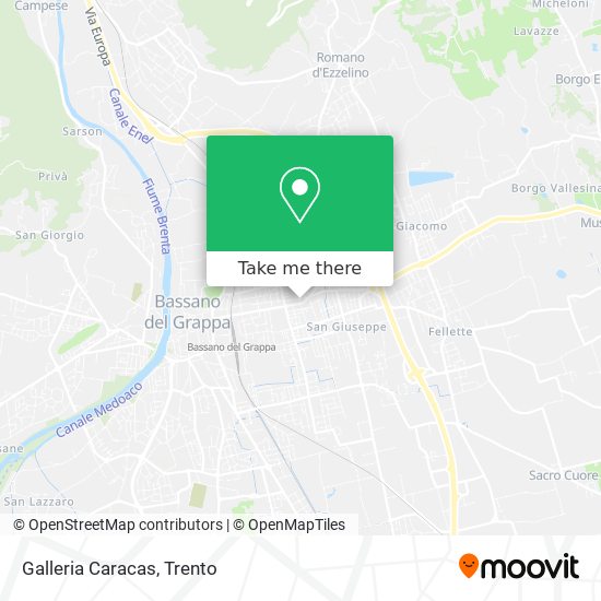 Galleria Caracas map