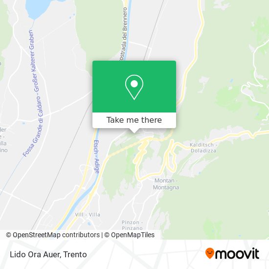 Lido Ora Auer map