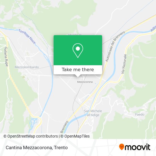 Cantina Mezzacorona map