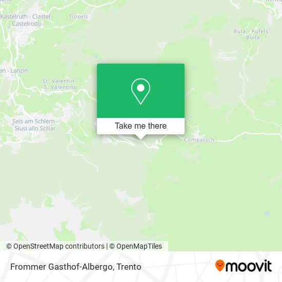 Frommer Gasthof-Albergo map