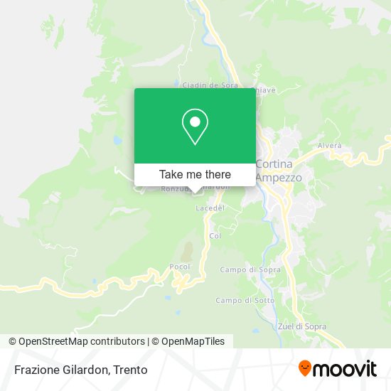 Frazione Gilardon map