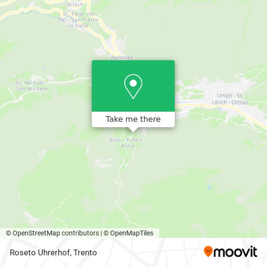 Roseto Uhrerhof map