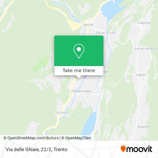 Via delle Ghiaie, 22/2 map